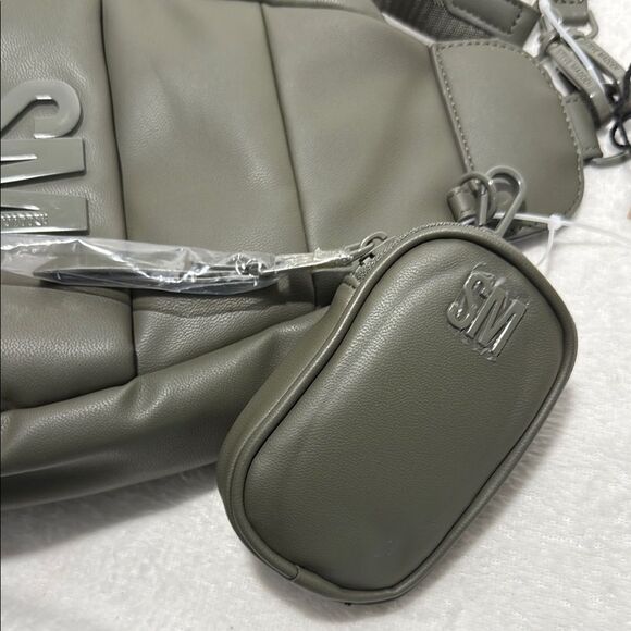 Steve Madden Olive Juniper Crossbody Bag Backpack - Picture 12 of 13